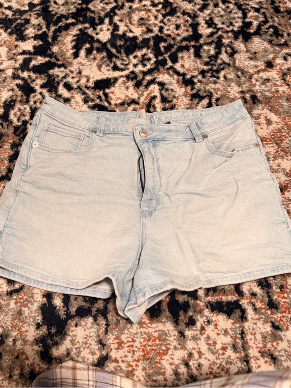 American Eagle Outfitters Light Blue Denim Shorts